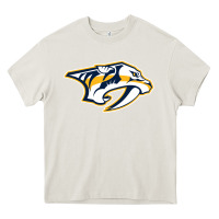 Cream the-nashville-predators-pen Heavy Core Tee - linhVisuals