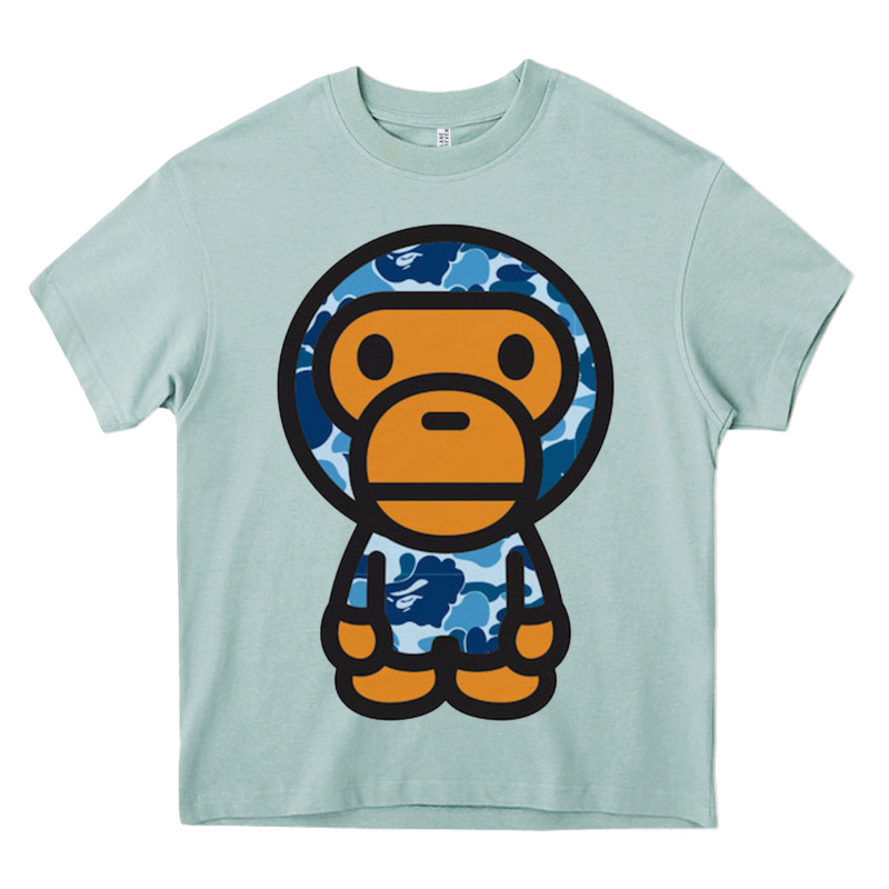 Baby Milo Bape Camo Heavy Core Tee by linhVisuals | Teevron