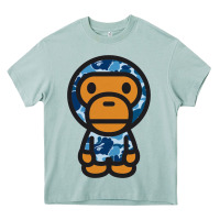 Arona baby milo bape camo Heavy Core Tee - linhVisuals