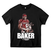 Black baker mayfield [tb] Heavy Core Tee - linhVisuals