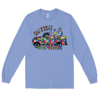 Colony Blue autism avareness Long Sleeve Tee - SublimationCraftShop