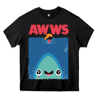 Black awws Heavy Core Tee - linhVisuals