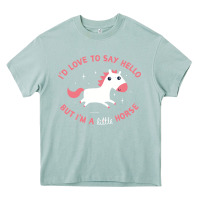 Arona i'm a little horse Heavy Core Tee - linhVisuals