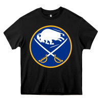 Black the-sabres-buffalo-sports Heavy Core Tee - linhVisuals