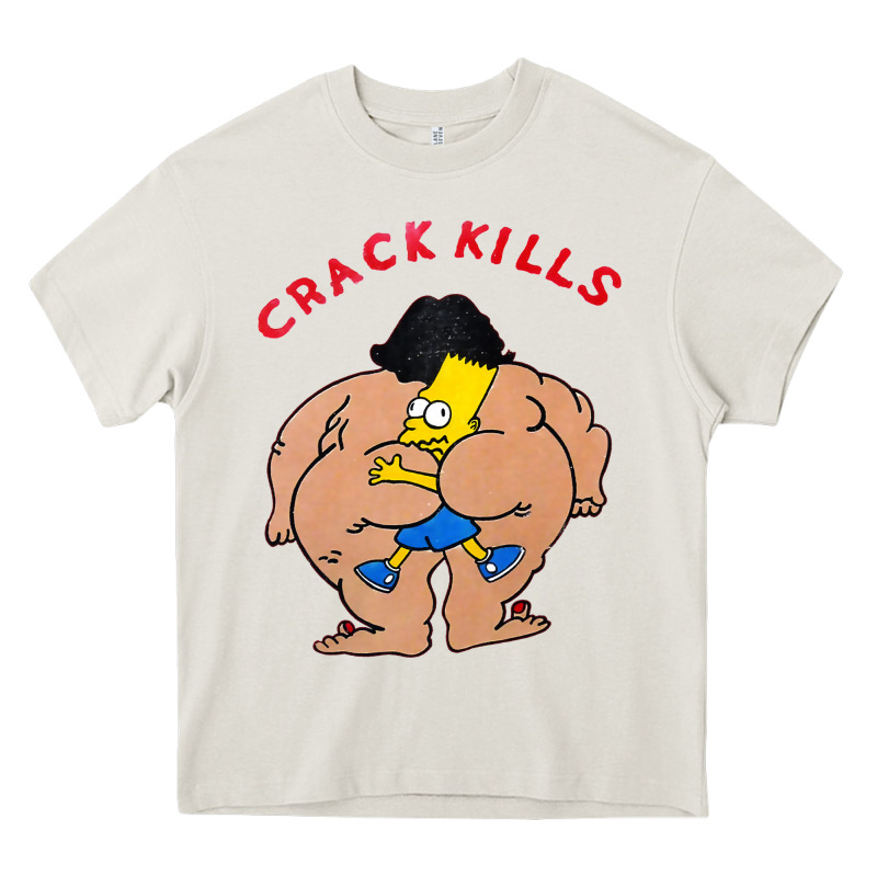 Bart Crack Kills Heavy Core Tee by linhVisuals | Teevron