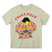 Mossy bart crack kills Heavy Core Tee - linhVisuals