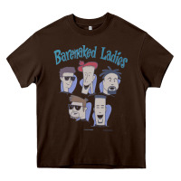 Chocolate Brown barenaked ladies vintage 1993 cartoon Heavy Core Tee - linhVisuals