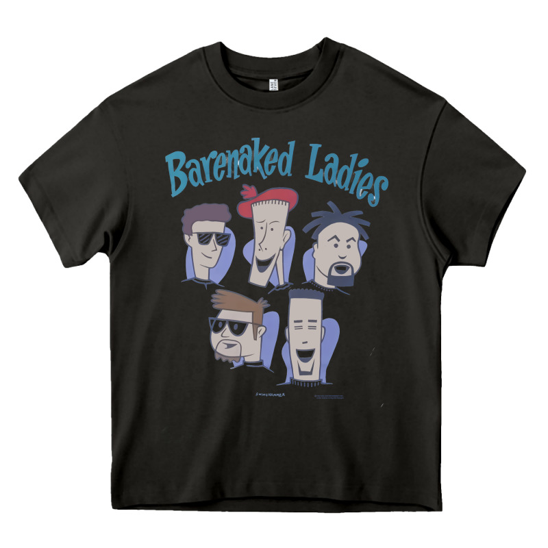 Barenaked Ladies Vintage 1993 Cartoon Heavy Core Tee by linhVisuals | Teevron