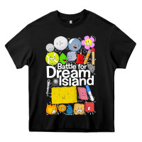 Black battle for dream island poster [tb] Heavy Core Tee - linhVisuals