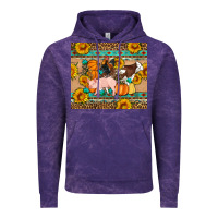 Cloud Purple Fall Coop Animals Vintage Hoodie - Artiststas
