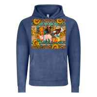 Vintage Denim Fall Coop Animals Vintage Hoodie - Artiststas