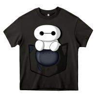 Asphalt baymax in pocket Heavy Core Tee - linhVisuals