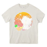 Cream cat t  shirt ramen noodles kawaii cat t  shirt Heavy Core Tee - linhVisuals
