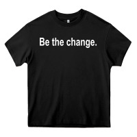 Black be the change [tb] Heavy Core Tee - linhVisuals