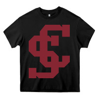 Black santa clara br Heavy Core Tee - linhVisuals