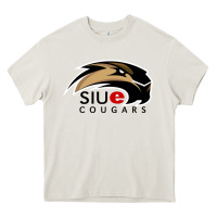 Cream siu edwardsville Heavy Core Tee - linhVisuals