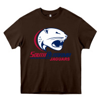 Chocolate Brown south alabam Heavy Core Tee - linhVisuals
