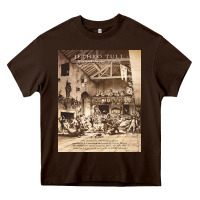 Chocolate Brown Jethro Tull Heavy Core Tee - linhVisuals