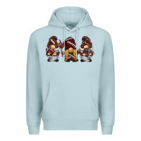 Blue Mist football gnomes Premium Hoodie - BarkalooDesign