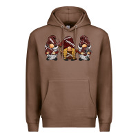 Chestnut football gnomes Premium Hoodie - BarkalooDesign
