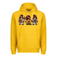 Lemon football gnomes Premium Hoodie - BarkalooDesign