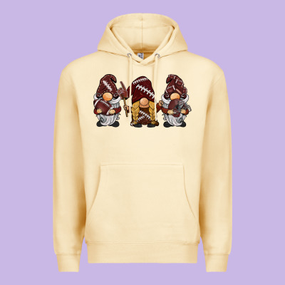 Football Gnomes Premium Hoodie Designed By Barkaloodesign