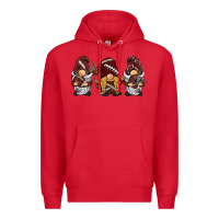 Red football gnomes Premium Hoodie - BarkalooDesign