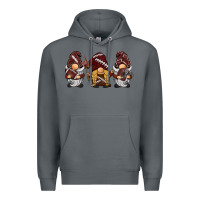 Rock football gnomes Premium Hoodie - BarkalooDesign