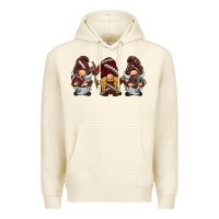 Sandshell football gnomes Premium Hoodie - BarkalooDesign