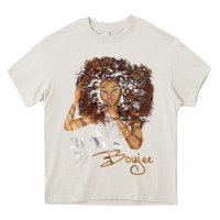 Cream black and boujee [tb] Heavy Core Tee - linhVisuals
