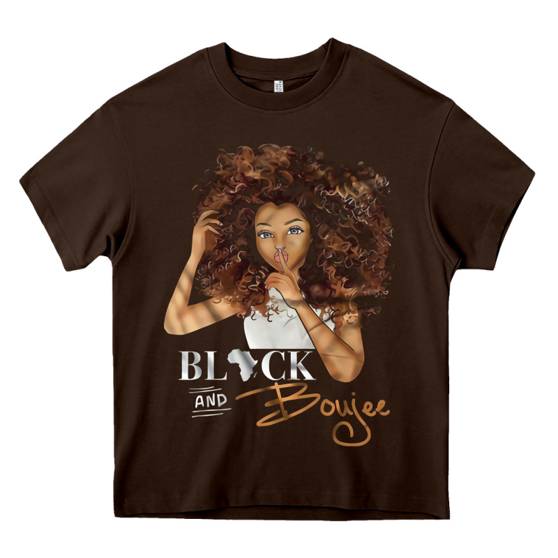 Black And Boujee [tb] Heavy Core Tee by linhVisuals | Teevron