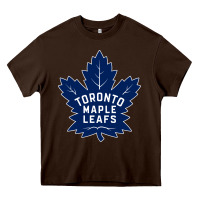 Chocolate Brown the-toronto-maple-leafs-pen Heavy Core Tee - linhVisuals