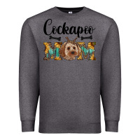 Charcoal Heather cockapoo mom western Premium Sweatshirt - RanaPortraitStore