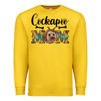 Lemon cockapoo mom western Premium Sweatshirt - RanaPortraitStore