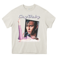 Cream cry baby title Heavy Core Tee - linhVisuals