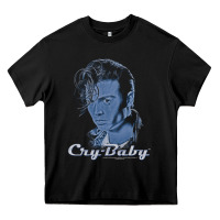Black cry baby king cry baby Heavy Core Tee - linhVisuals