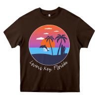 Chocolate Brown lovers key florida t  shirt lovers key florida t  shirt Heavy Core Tee - linhVisuals