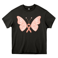 Asphalt gynecologic cancer support t  shirt gynecological cancer awareness pea Heavy Core Tee - linhVisuals