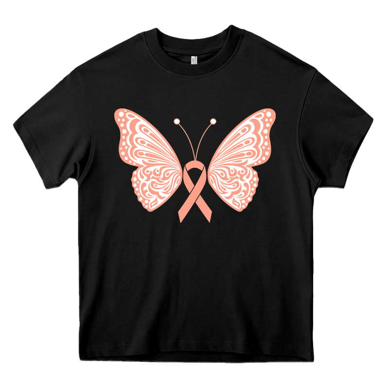 Gynecologic Cancer Support T  Shirt Gynecological Cancer Awareness Pea Heavy Core Tee by linhVisuals | Teevron