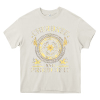 Cream cherokee native american and proud of t shirt Heavy Core Tee - linhVisuals