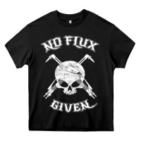 Black no flux given   funny welder tee shirt for welding dads Heavy Core Tee - linhVisuals