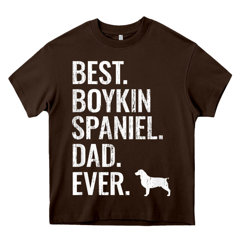 Mens Best Boykin Spaniel Dad Ever   Cool Dog Owner Gift Heavy Core Tee by linhVisuals | Teevron