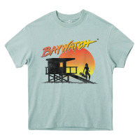 Arona baywatch lifeguard sunset t shirt Heavy Core Tee - linhVisuals