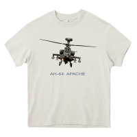 Cream ah 64 apache longbow helicopter t shirt t shirt Heavy Core Tee - linhVisuals