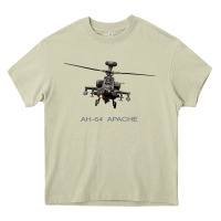 Mossy ah 64 apache longbow helicopter t shirt t shirt Heavy Core Tee - linhVisuals