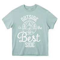 Arona outside is the best side for outdoor campers and hikers t shirt Heavy Core Tee - linhVisuals
