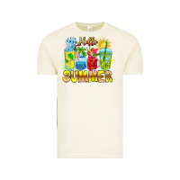 Vintage Arctic Hello Summer Vintage Tee - CowhideDigitalArt