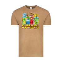 Vintage Camel Hello Summer Vintage Tee - CowhideDigitalArt