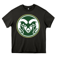 Asphalt The colorado state rams Heavy Core Tee - linhVisuals