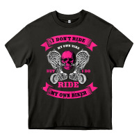 Asphalt biker gear motorcycle gifts biker chick i ride my biker tank top Heavy Core Tee - linhVisuals